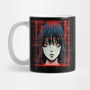 woman in evil restraints Mug